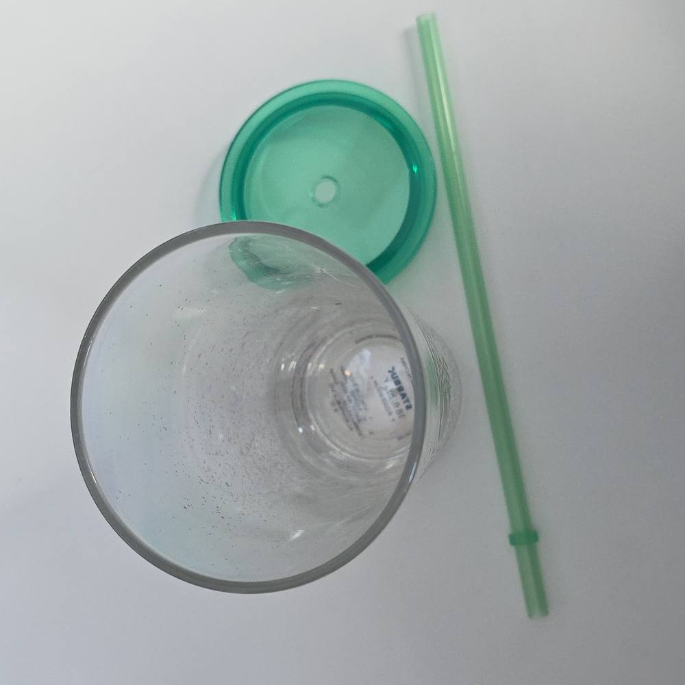 Starbucks Glass Tumbler - Travel To Go Cold Cup Glass Tumbler - Picture 3 of 5